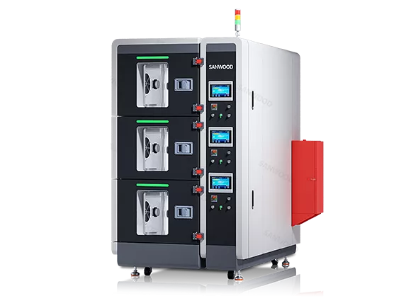 Three-layer Battery Test Chamber