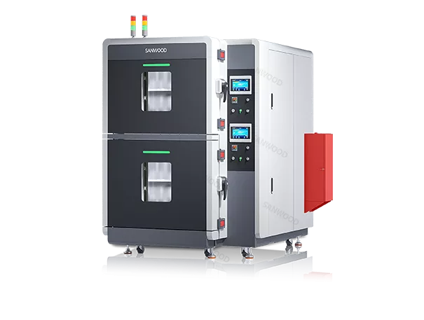 Double-layer Battery Test Chamber