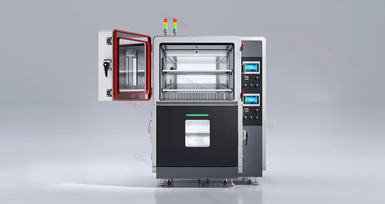 Double-layer Battery Test Chamber