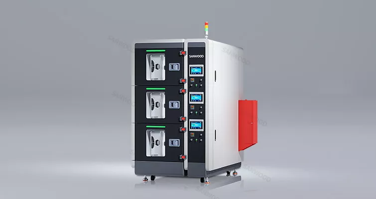 Three-layer Battery Test Chamber