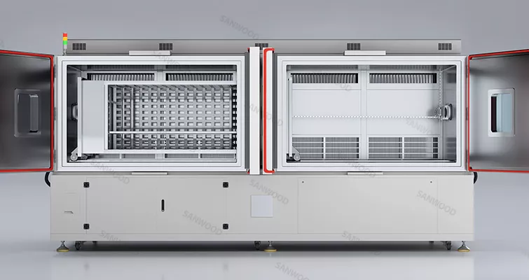 Horizontal Thermal Shock Test Chamber