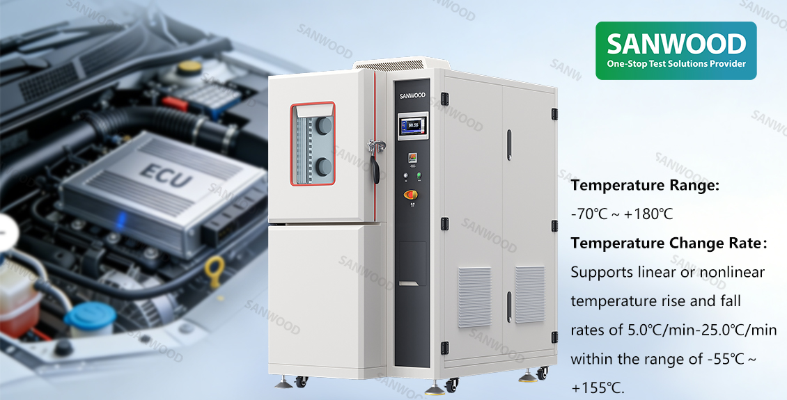 Strictly Controlling Extreme Temperature Differences Sanwood Technology Ensures Reliable ECU Operation Throughout Its life cycle