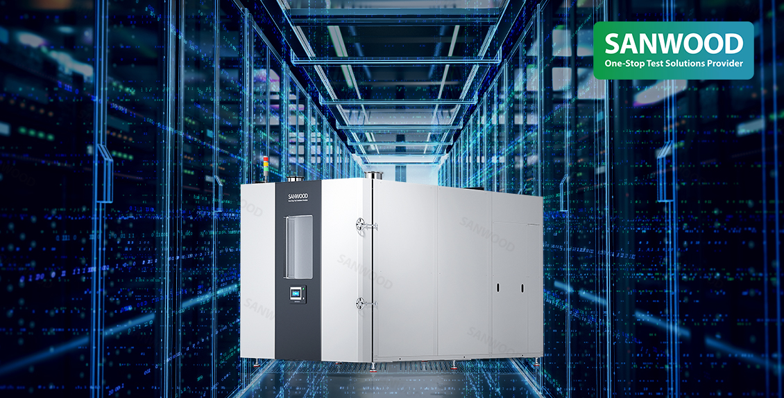 SANWOOD High & Low Temperature Low-Pressure Test Chamber Compliant with IEC 60068-2-13 for AI Liquid Cooling Reliability Testing