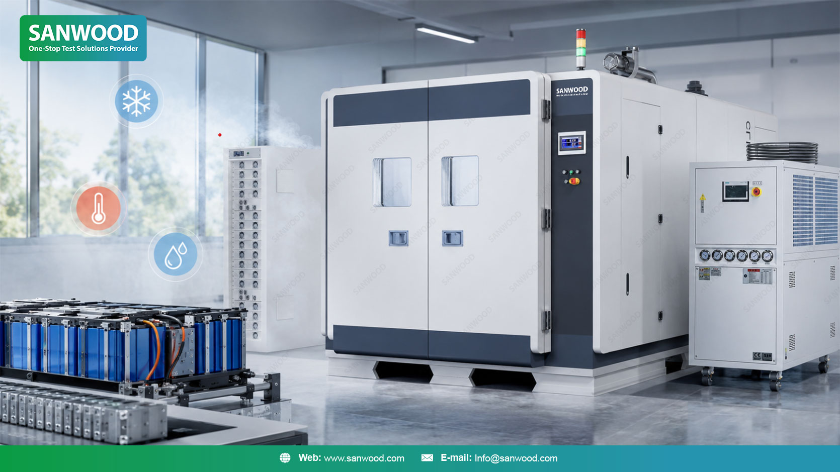 Environmental Test Chambers for Battery Testing: Temperature, Humidity and Safety Control