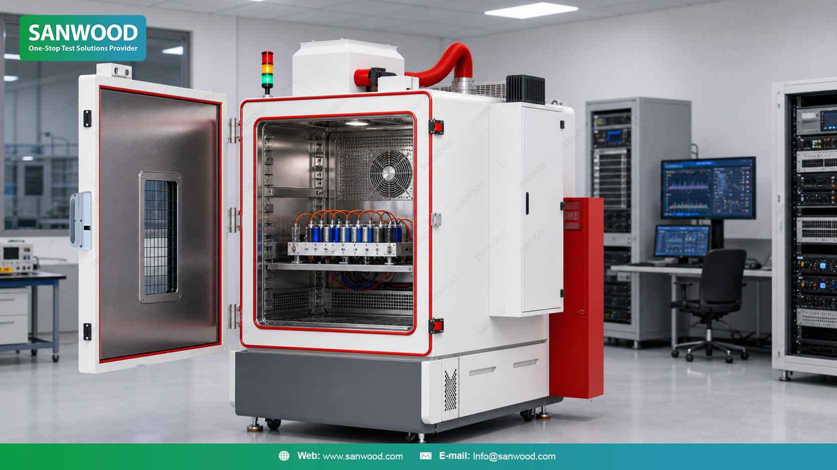 Explosion-Proof Battery Test Chambers for Lithium-Ion Abuse and Safety Testing