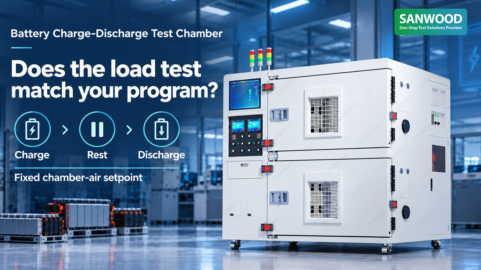 Battery Charge-Discharge Test Chamber: What Should the Load Test Show?